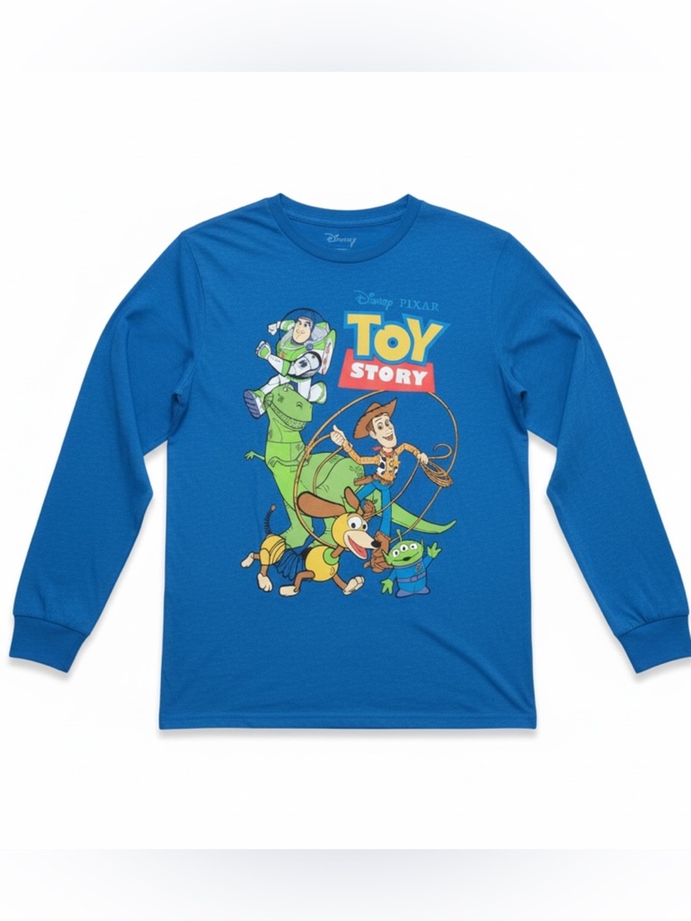 NWT Disney Boys Toy Story Long Sleeve‎ Tee Shirt Disneyworld Disneyland